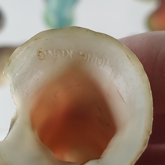 Vintage Shiny Brite Nativity Figure 12 Piece Plastic Hong Kong Mini Christmas 2" - Picture 10 of 12